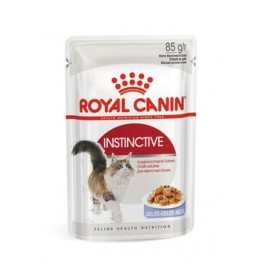 Royal Canin Instinctive в желе для кошек старше 1-го года, пауч 85гр